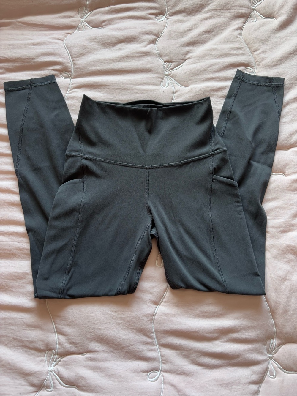 lululemon athletica Charcoal Gray High-Waist Leggings